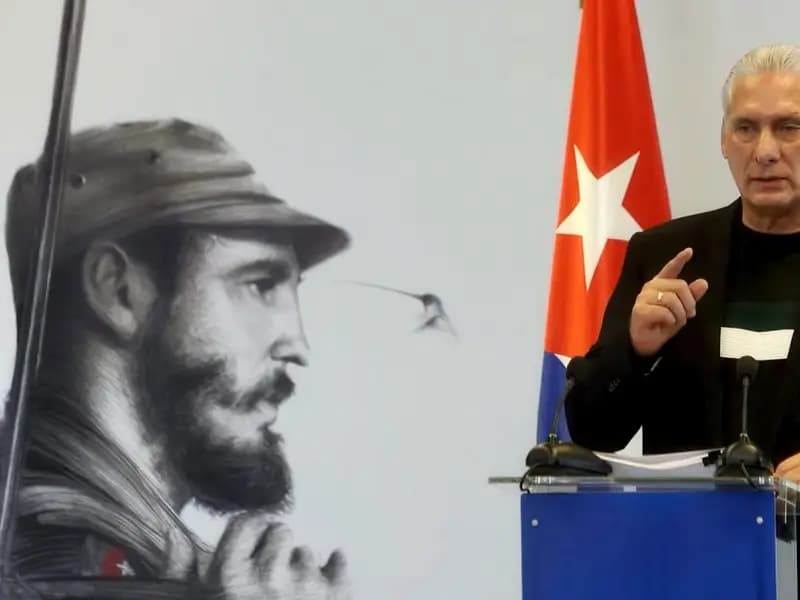 Küba Lideri Diaz-Canel'den ABD'ye Sert Mesaj: Direniş Sürüyor