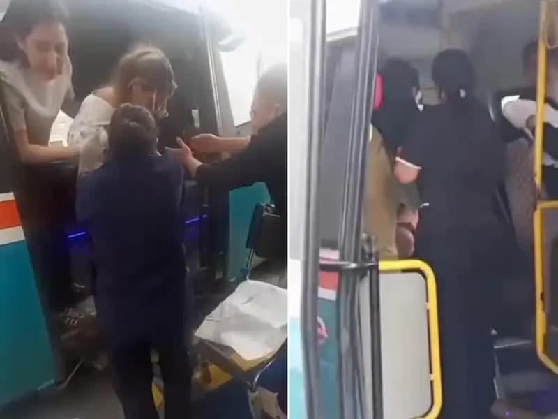 İzmir'de Minibüste Beklenmedik Doğum Olayı Yaşandı