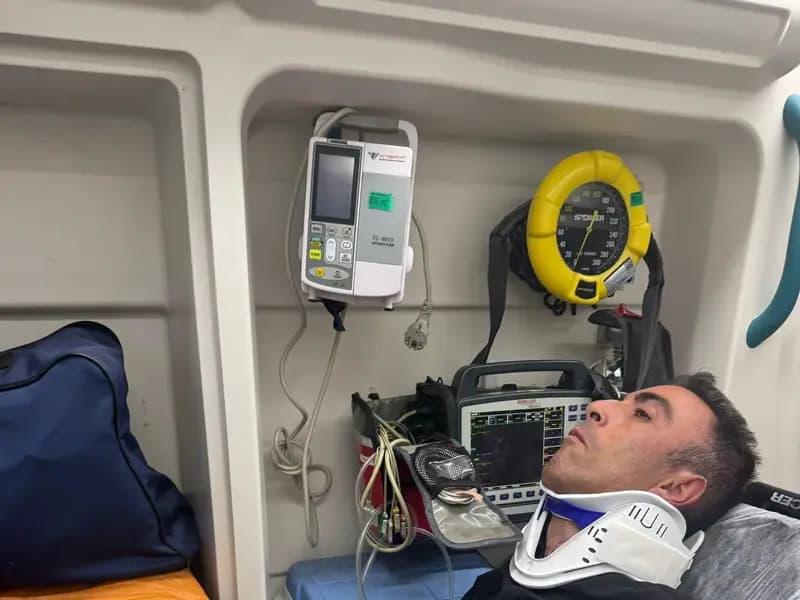 Bayburt'ta Engelli Bireye Çarpan Motosiklet Sürücüsüne Cezası Kesildi