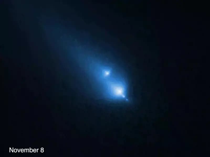 Hubble Teleskobu, K1 Kuyruklu Yıldızının Çarpıcı Parçalanmasını Yakından İnceledi