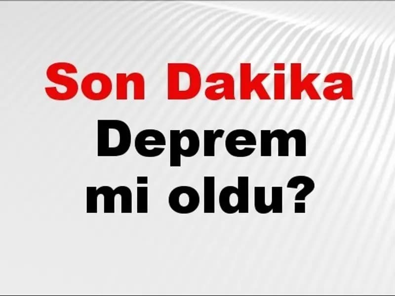 Antalya'da Kaş'ta 3.5 Büyüklüğünde Deprem Oldu