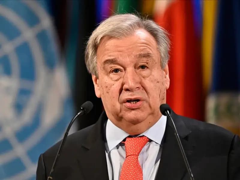 Guterres: "İsrail'in Savaş İsteği Her Zaman Mevcut"