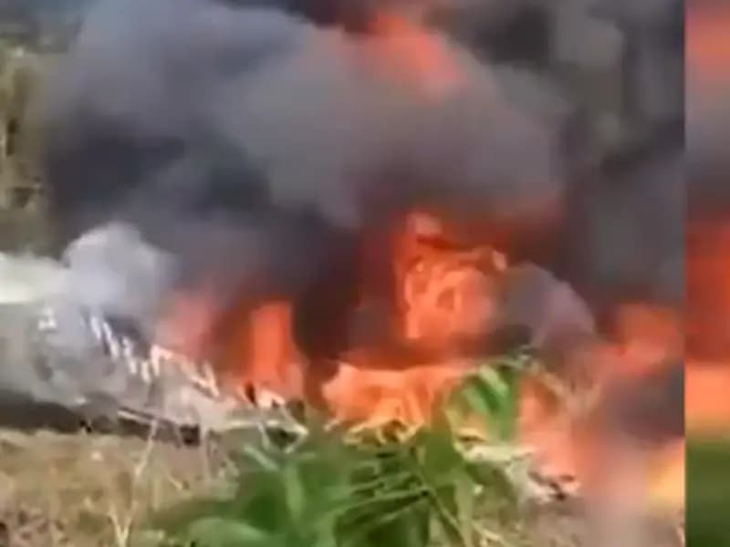 Kolombiya'da C-130 Askeri Uçağı Kalkışta Kaza Yaptı