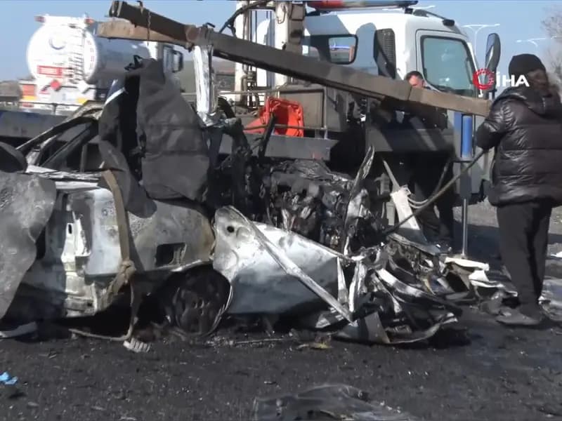 Ankara Kuzey Çevre Yolu'nda Feci Kaza: 5 Can Aldı