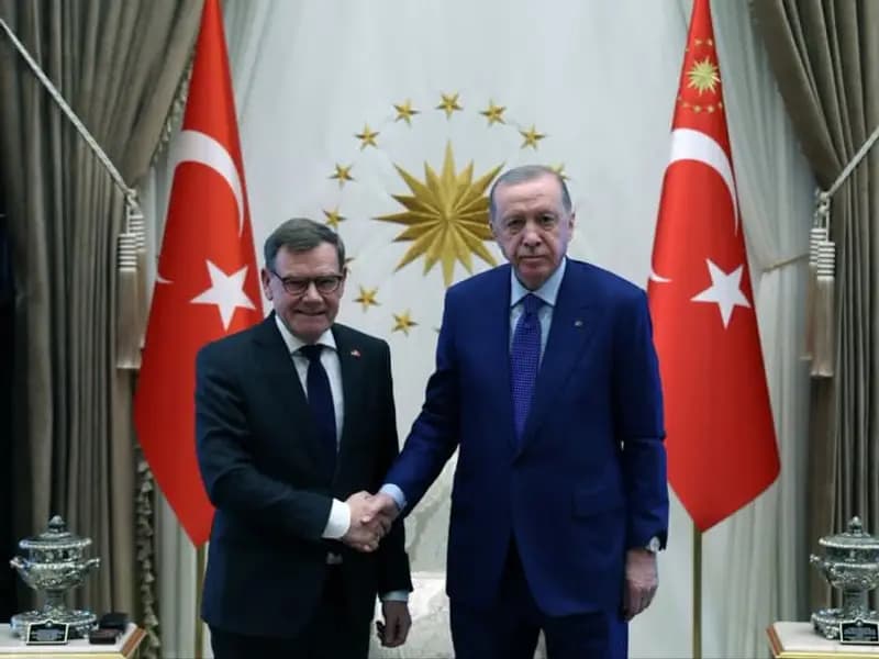 Erdoğan, Almanya'nın Dışişleri Bakanı Wadephul ile Bir Araya Geldi