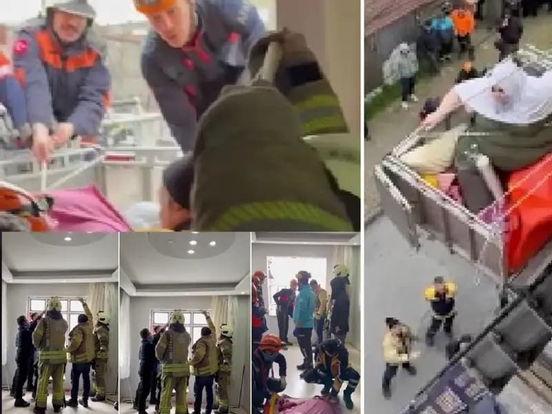 Sultangazi'de Obezite Hastası İçin Acil Müdahale Gerçekleşti