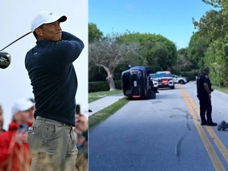 Tiger Woods, Florida'da Geçirdiği Kazanın Ardından Gözaltında